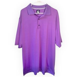 FOOTJOY FJ Men’s Purple Performance Golf Polo Shirt Size: XL